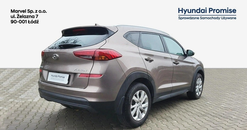 Hyundai Tucson cena 92900 przebieg: 57000, rok produkcji 2020 z Warka małe 211